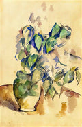 Paul Cezanne leaves in a green pot Art A4 Photo Print