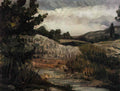 Paul Cezanne mont sainte victoire 1867 Art A4 Photo Print