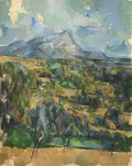Paul Cezanne mont sainte victoire ca 1904 06 Art A4 Photo Print