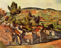 Paul Cezanne mountains in provence 1890 Art A4 Photo Print