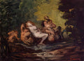 Paul Cezanne neried and tritons 1867 Art A4 Photo Print