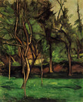 Paul Cezanne orchard 1882 Art A4 Photo Print