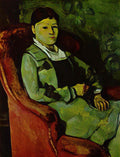 Paul Cezanne portrait of madame cezanne 1881 Art A4 Photo Print