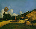 Paul Cezanne road 1871 Art A4 Photo Print