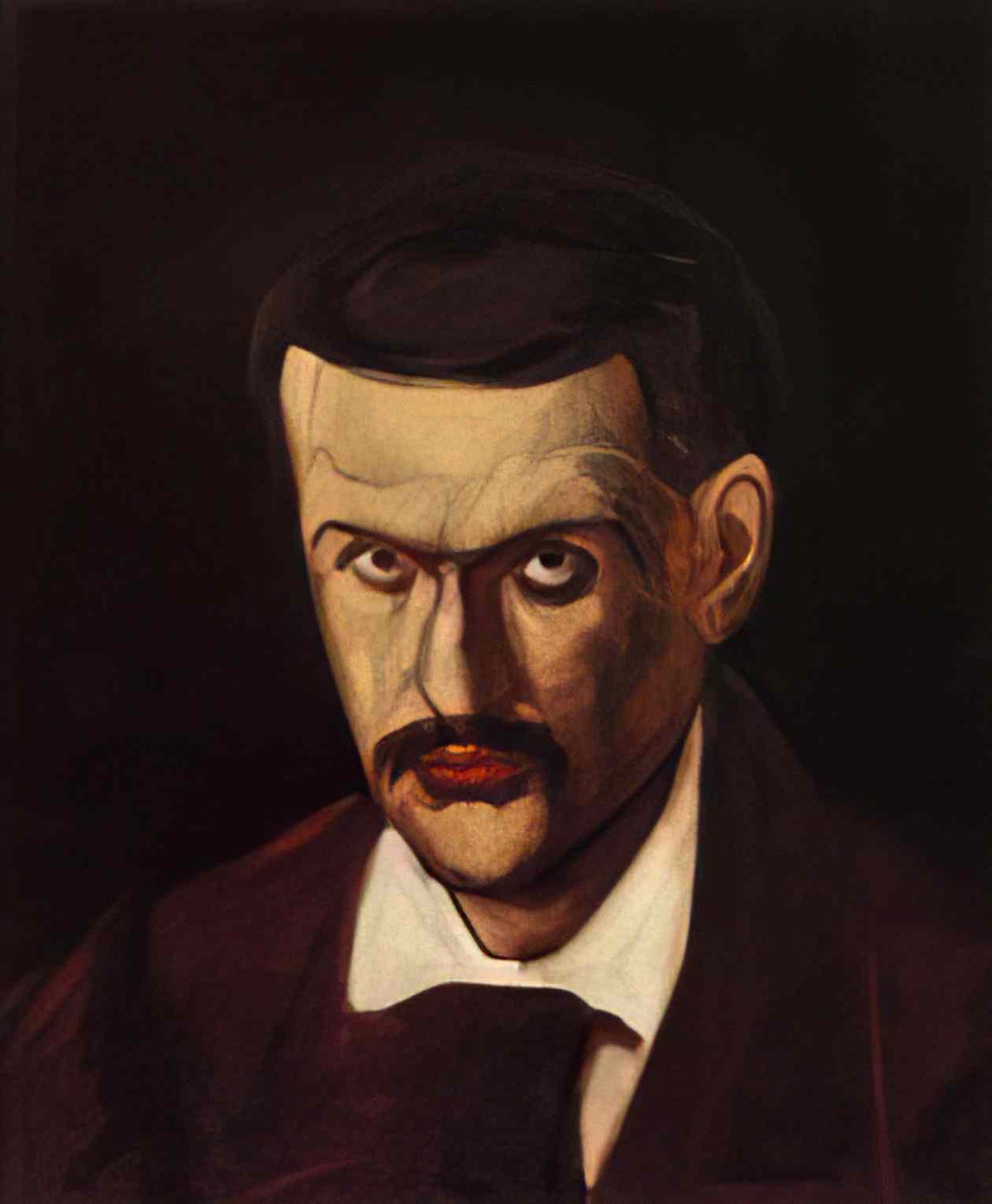 Paul Cezanne self portrait 1864 Art A4 Photo Print