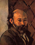 Paul Cezanne self portrait 1880 1 Art A4 Photo Print