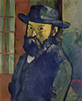 Paul Cezanne self portrait 1882 Art A4 Photo Print