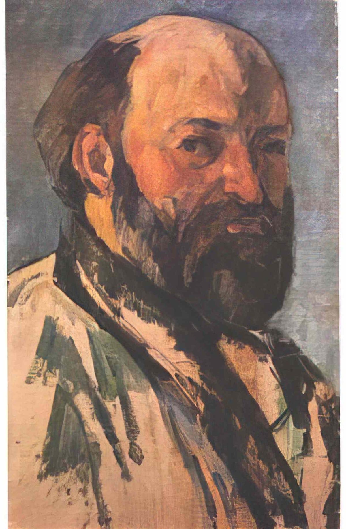 Paul Cezanne self portrait 3 Art A4 Photo Print