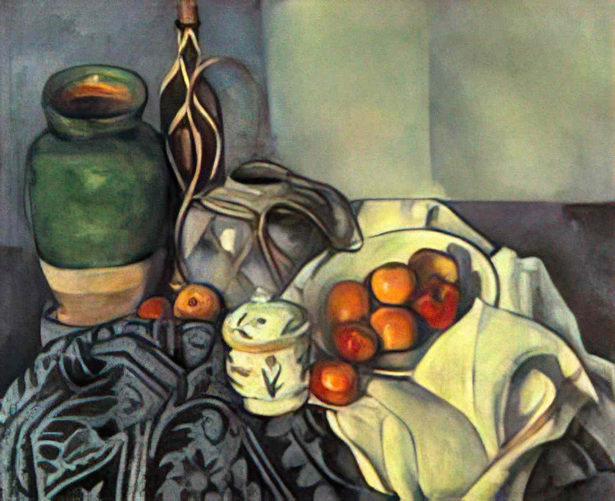 Paul Cezanne still life with apples 1894 1 Art A4 Photo Print