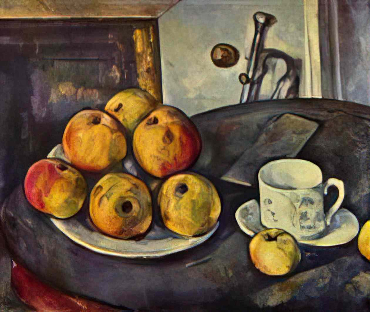 Paul Cezanne still life with apples 1894 Art A4 Photo Print