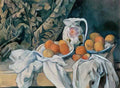 Paul Cezanne still life with curtain and flowered pitcher 1895 Art A4 Photo Print