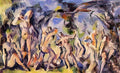 Paul Cezanne study of bathers 1 Art A4 Photo Print