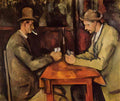 Paul Cezanne the card players 1896 Art A4 Photo Print