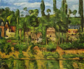 Paul Cezanne the chateau de medan Art A4 Photo Print