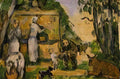 Paul Cezanne the fountain Art A4 Photo Print