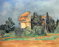 Paul Cezanne the pigeon tower at bellevue Art A4 Photo Print