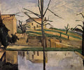 Paul Cezanne the pool at jas de bouffan Art A4 Photo Print