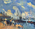 Paul Cezanne the seine at bercy 1878 Art A4 Photo Print