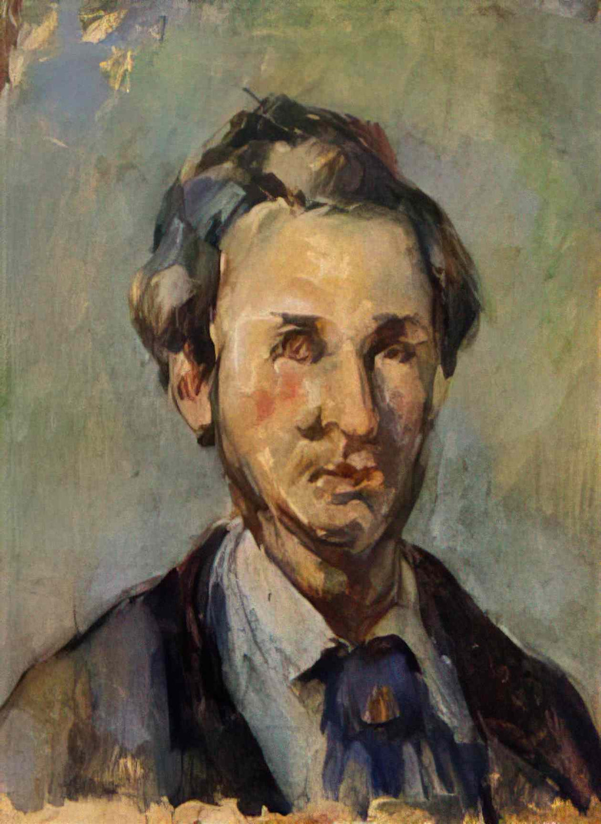 Paul Cezanne victor chocquet 1882 Art A4 Photo Print