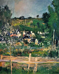 Paul Cezanne view of auvers 1873 1 Art A4 Photo Print