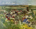 Paul Cezanne view of auvers 1873 Art A4 Photo Print
