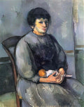 Paul Cezanne young girl with a doll Art A4 Photo Print