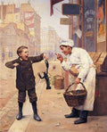 Paul Charles Chocarne Moreau I Told you so A4 Photo Print
