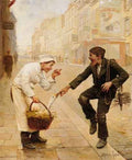 Paul Charles Chocarne Moreau The Unexpected Surprise A4 Photo Print