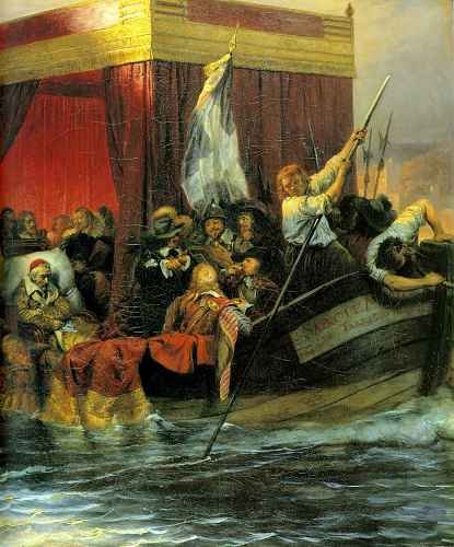 Paul Delaroche Cardinal Richelieu 1829 Right A4 Photo Print