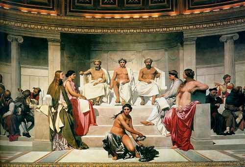 Paul Delaroche Hemicycle Of The Ecole Des Beaux Arts 1814 Centre A4 Photo Print