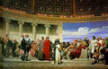 Paul Delaroche Hemicycle Of The Ecole Des Beaux Arts 1814 Right A4 Photo Print
