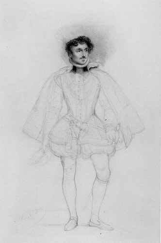 Paul Delaroche Pencil Study A4 Photo Print