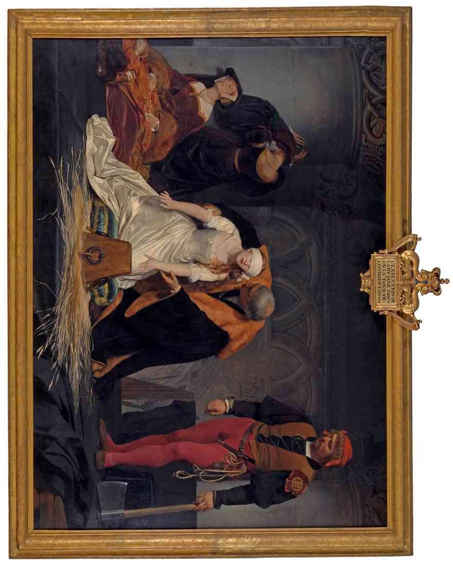 Paul Delaroche The Execution of Lady Jane Grey 2021 frame A4 Photo Print