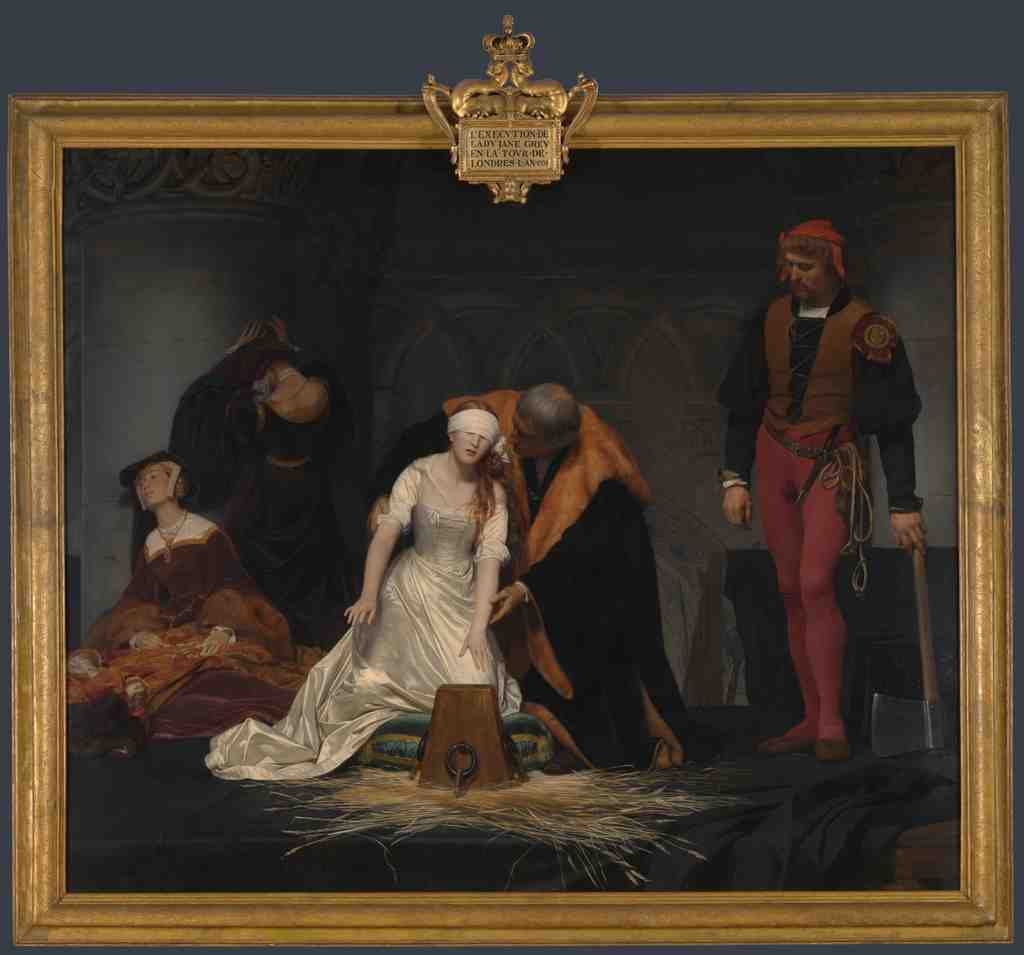 Paul Delaroche The Execution of Lady Jane Grey A4 Photo Print