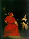 Paul Delaroche joan d arc being interrogated 1824 Art A4 Photo Print