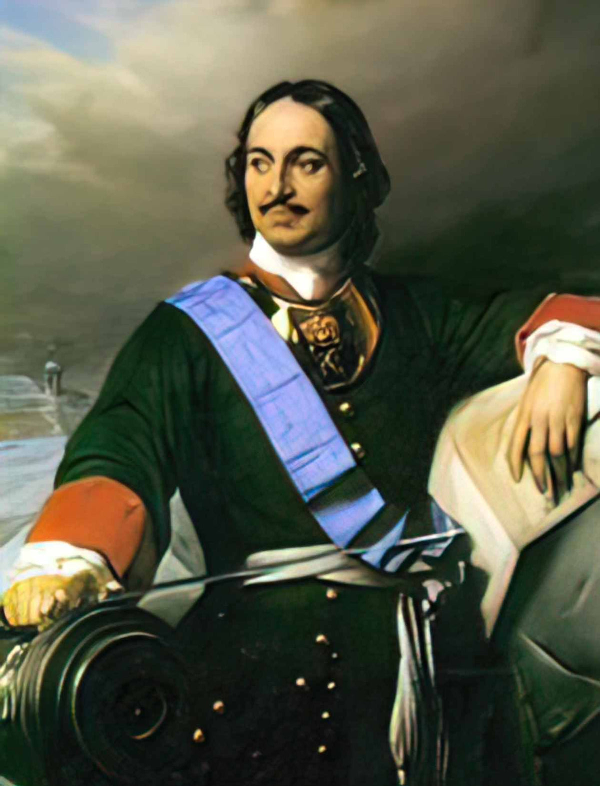 Paul Delaroche peter the great 1838 Art A4 Photo Print