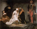 Paul Delaroche the execution of lady jane grey 1833 Art A4 Photo Print