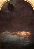 Paul Delaroche the young martyr A4 Photo Print