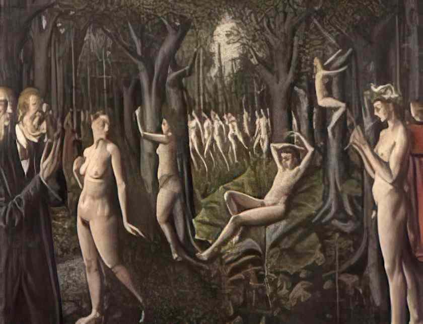 Paul Delvaux 1 Art A4 Photo Print