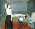 Paul Delvaux ball Art A4 Photo Print
