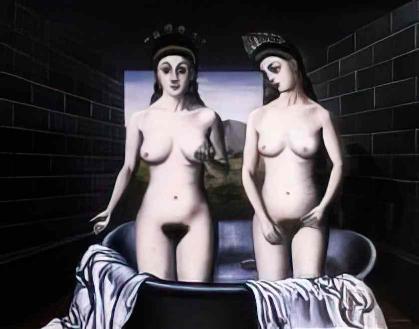 Paul Delvaux birth of venus 1937 Art A4 Photo Print