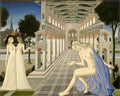 Paul Delvaux gallery Art A4 Photo Print