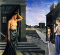 Paul Delvaux grise city 1943 Art A4 Photo Print