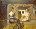 Paul Delvaux mirror 1939 Art A4 Photo Print