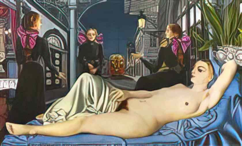 Paul Delvaux popular cry 1948 Art A4 Photo Print