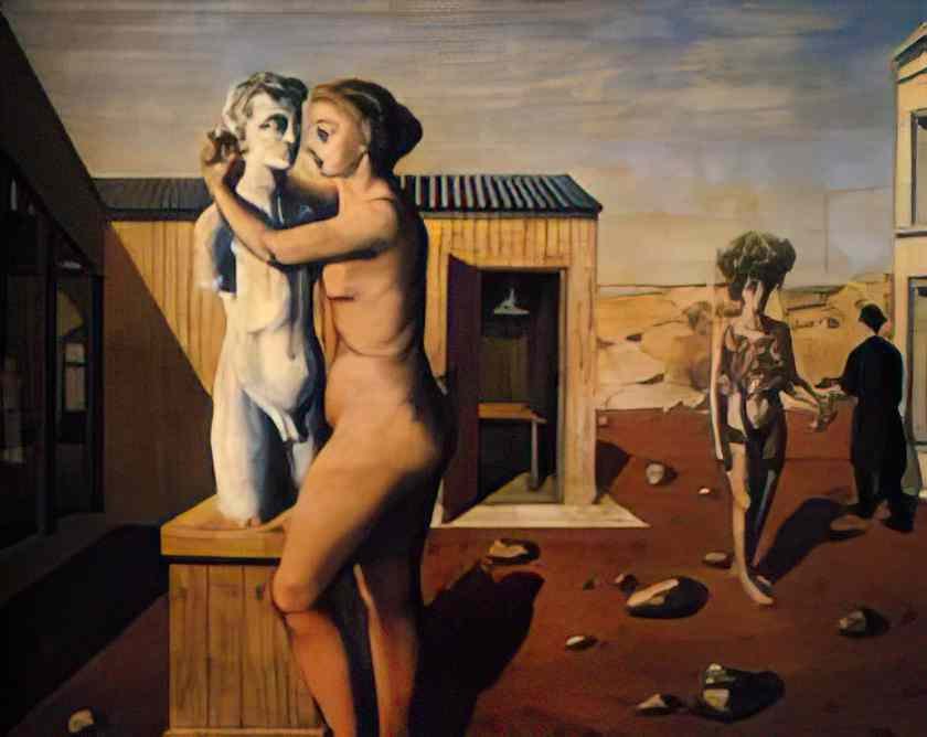 Paul Delvaux pygmallion 1939 Art A4 Photo Print