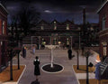 Paul Delvaux small square station 1963 Art A4 Photo Print