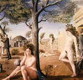 Paul Delvaux the concert 1940 Art A4 Photo Print