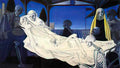 Paul Delvaux the deposition 195 Art A4 Photo Print