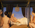 Paul Delvaux the lustre 1952 Art A4 Photo Print